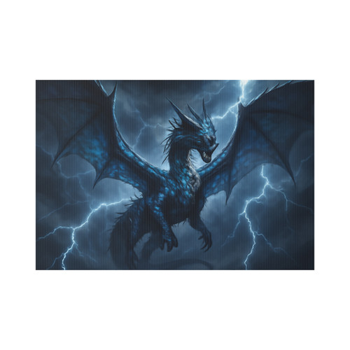 Ethereal Storm Dragon - Lawn Sign
