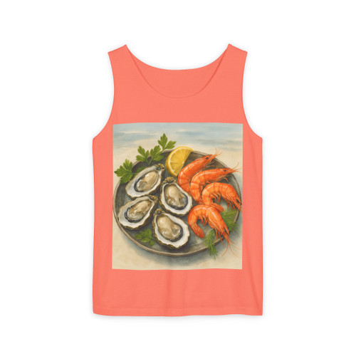 Flavors of the Sea - Unisex Garment-Dyed Tank Top