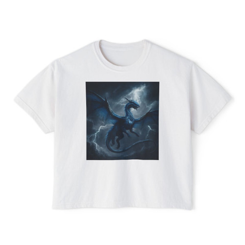 Ethereal Storm Dragon - Women's Boxy Tee