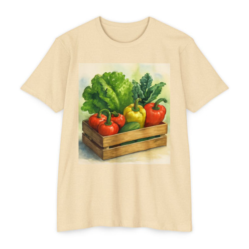 Savor the Harvest - Unisex CVC Jersey T-shirt Savor the Harvest - Unisex CVC Jersey T-shirt