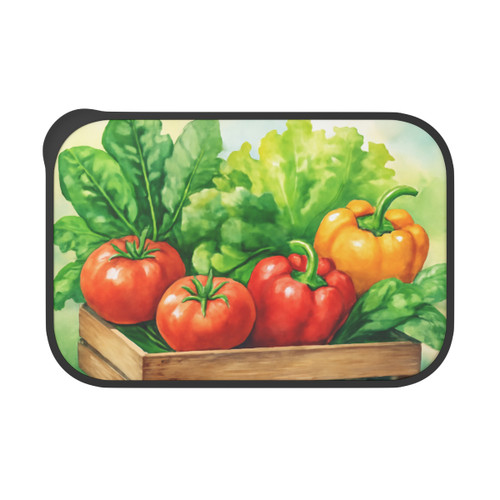Savor the Harvest - PLA Bento Box with Band and Utensils