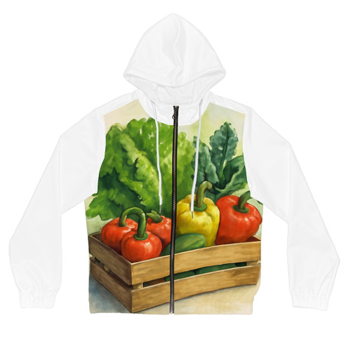 Savor the Harvest - Women’s Full-Zip Hoodie (AOP) Savor the Harvest - Women’s Full-Zip Hoodie (AOP)