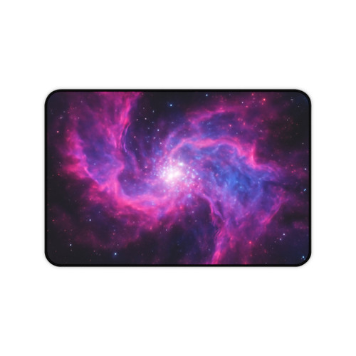 Ethereal Cosmic Voyage - Desk Mat