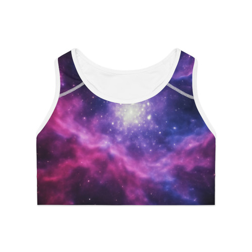 Ethereal Cosmic Voyage - Sports Bra (AOP)