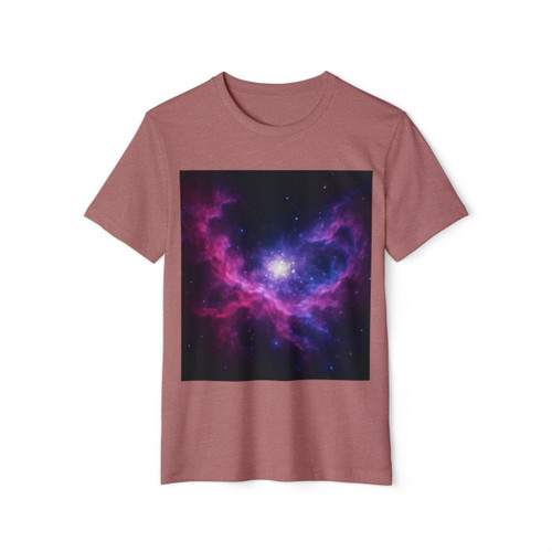 Ethereal Cosmic Voyage - Unisex Recycled Organic T-Shirt