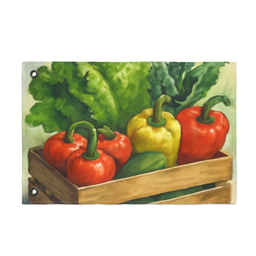 Savor the Harvest - Double Sided Flag