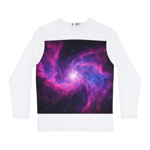 Ethereal Cosmic Voyage - Men's Long Sleeve Shirt (AOP)