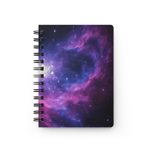 Ethereal Cosmic Voyage - Spiral Bound Journal