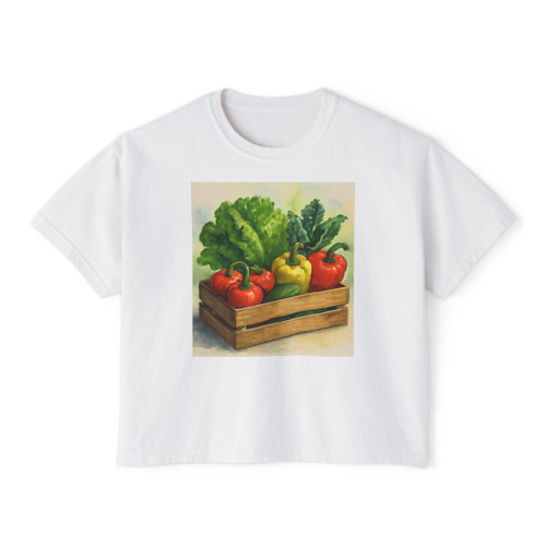 Savor the Harvest - Women's Boxy Tee