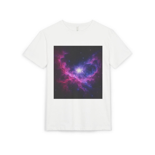 Ethereal Cosmic Voyage - Unisex Sueded T-Shirt