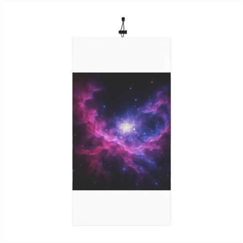 Ethereal Cosmic Voyage - Winter Neck Gaiter With Drawstring