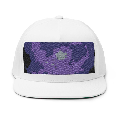 Ethereal Cosmic Voyage - Flat Bill Cap (Embroidery)