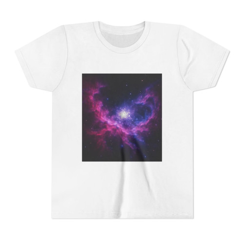 Ethereal Cosmic Voyage - Youth Short Sleeve Tee
