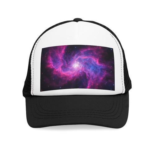 Ethereal Cosmic Voyage - Mesh Cap
