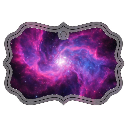 Ethereal Cosmic Voyage - Acrylic Ornament (Multi-depth)