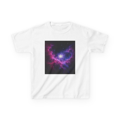 Ethereal Cosmic Voyage - Kids Heavy Cotton™ Tee