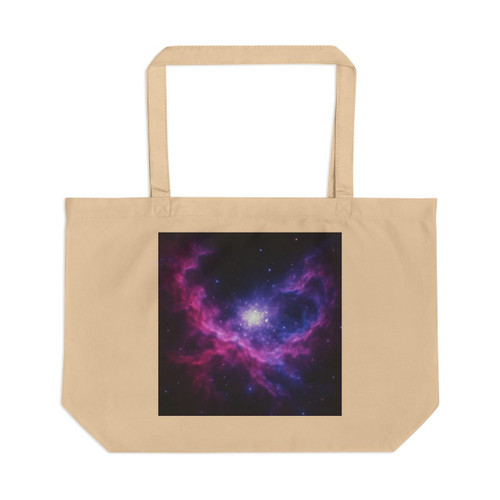 Ethereal Cosmic Voyage - Large Eco Tote