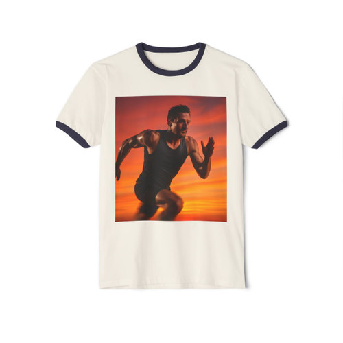 Endurance Spirit Unleashed - Unisex Cotton Ringer T-Shirt