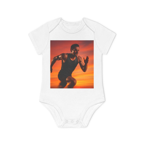 Endurance Spirit Unleashed - Baby Organic Short Sleeve Bodysuit