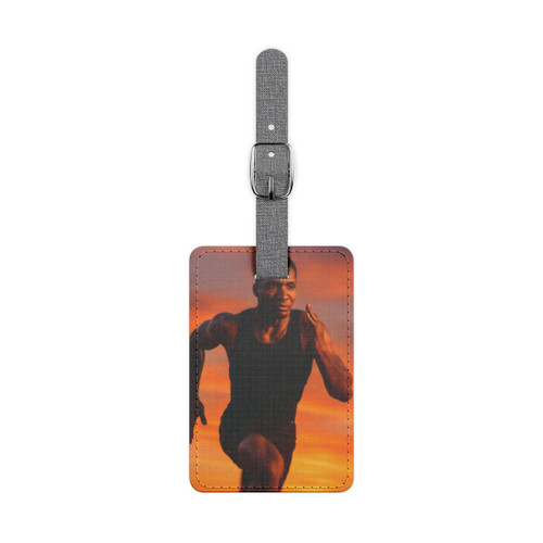 Endurance Spirit Unleashed - Saffiano Polyester Luggage Tag, Rectangle