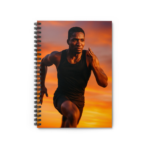 Endurance Spirit Unleashed - Spiral Notebook - Ruled Line