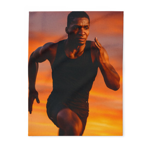 Endurance Spirit Unleashed - Arctic Fleece Blanket