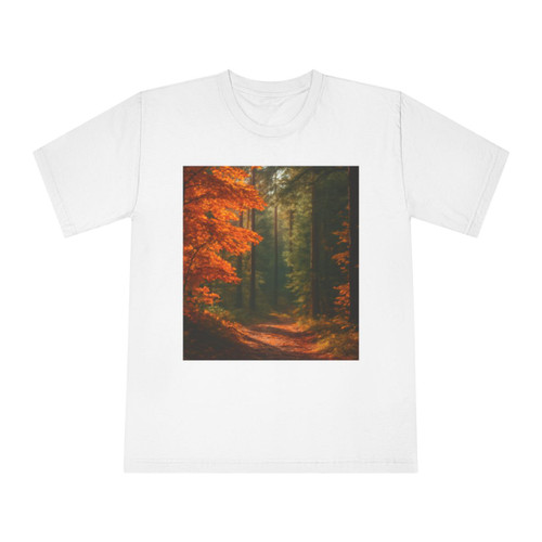 Golden Autumn Retreat - Unisex Classic Crewneck T-Shirt