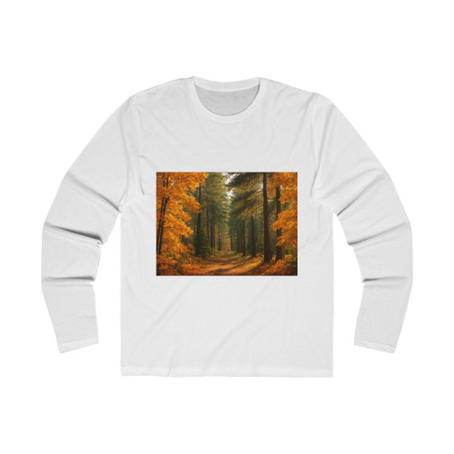 Golden Autumn Retreat - Men's Long Sleeve Crew Tee
