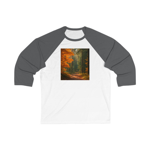 Golden Autumn Retreat - Unisex 3\4 Sleeve Baseball Tee