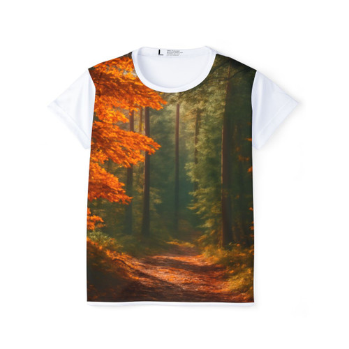 Golden Autumn Retreat - Women's Sports Jersey (AOP)
