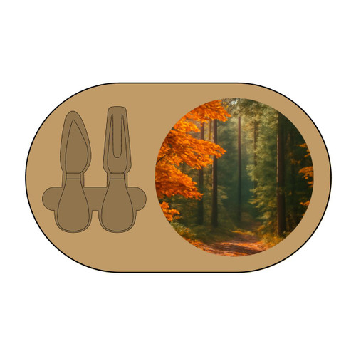 Golden Autumn Retreat - Charcuterie Board (Engraving)