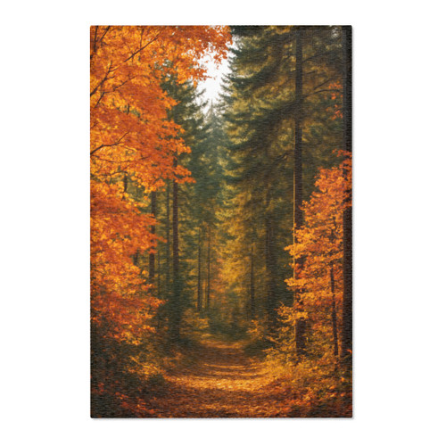 Golden Autumn Retreat - Area Rugs 