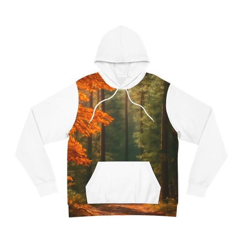 Golden Autumn Retreat - Fashion Hoodie (AOP)