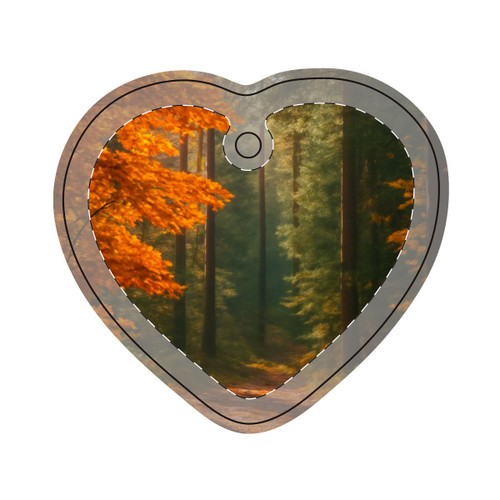 Golden Autumn Retreat - Decorative Ornament