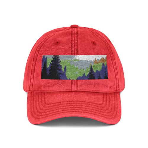 Whispering Pines - Vintage Cap (Embroidery)