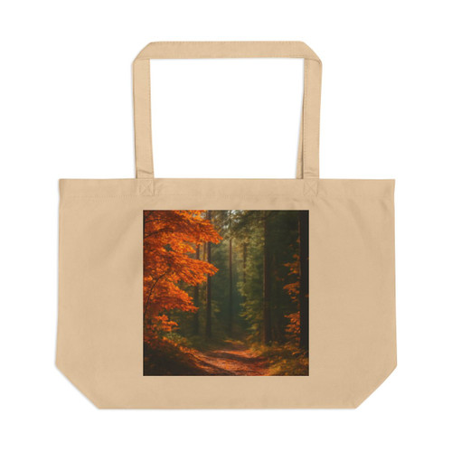 Golden Autumn Retreat - Large Eco Tote
