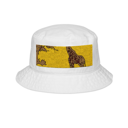 Gentle Giraffe Glow - Bucket Hat (Embroidery)