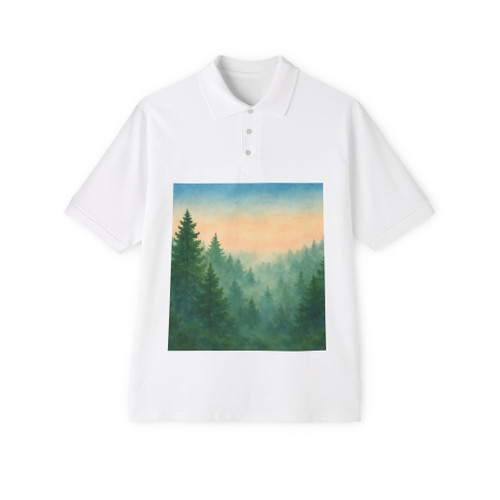 Whispering Pines - Men's Piqué Polo