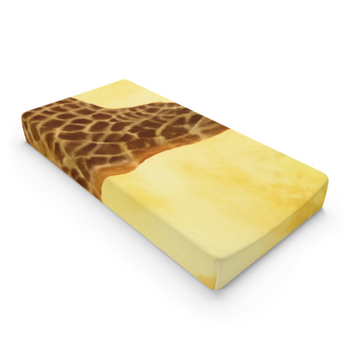 Gentle Giraffe Glow - Baby Changing Pad Cover