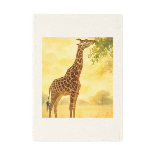 Gentle Giraffe Glow - Cotton Tea Towel