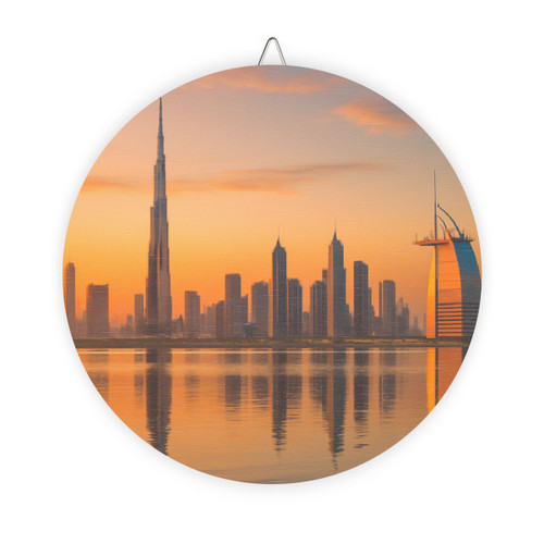 Dubai Desert Mirage - Wood Signs