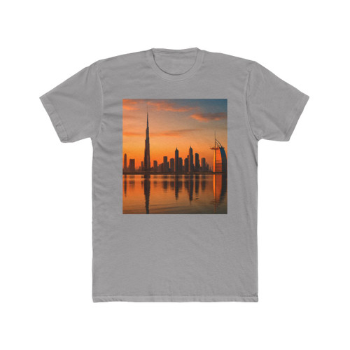 Dubai Desert Mirage - Unisex Cotton Crew Tee