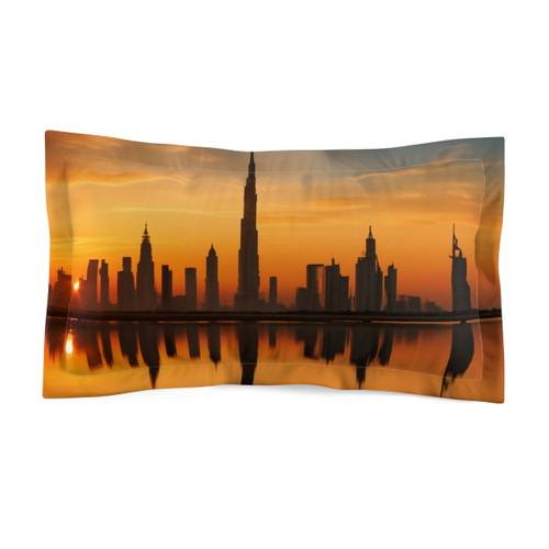 Dubai Desert Mirage - Microfiber Pillow Sham