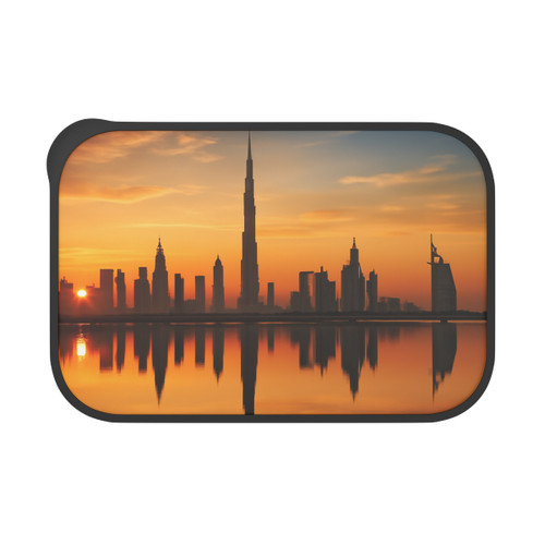 Dubai Desert Mirage - PLA Bento Box with Band and Utensils