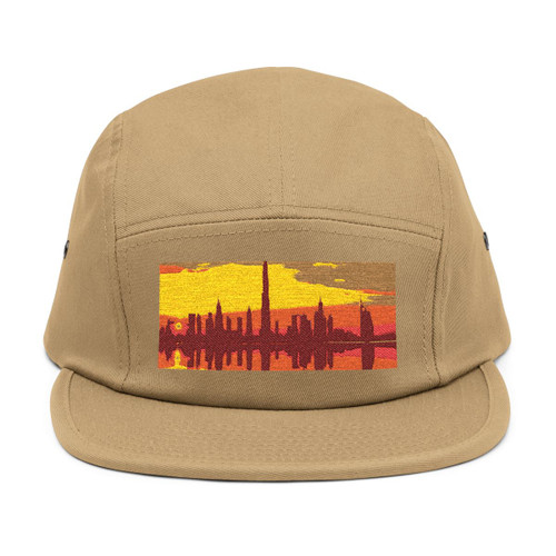 Dubai Desert Mirage - 5 Panel Cap (Embroidery)