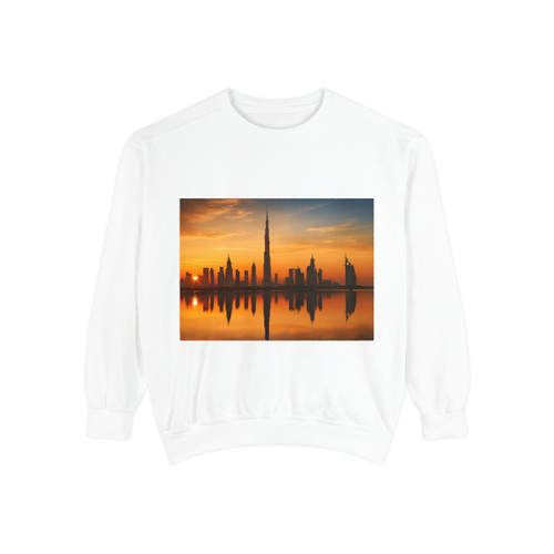 Dubai Desert Mirage - Unisex Garment-Dyed Sweatshirt