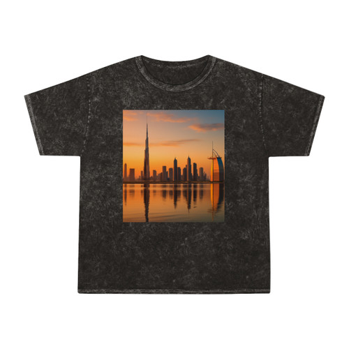 Dubai Desert Mirage - Unisex Mineral Wash T-Shirt