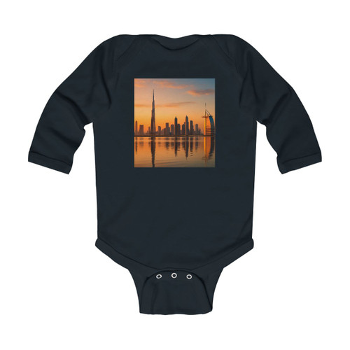 Dubai Desert Mirage - Infant Long Sleeve Bodysuit