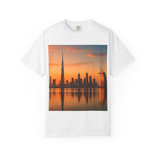 Dubai Desert Mirage - Unisex Garment-Dyed T-shirt
