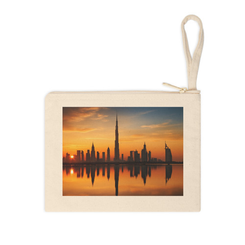 Dubai Desert Mirage - Accessory Zipper Pouch